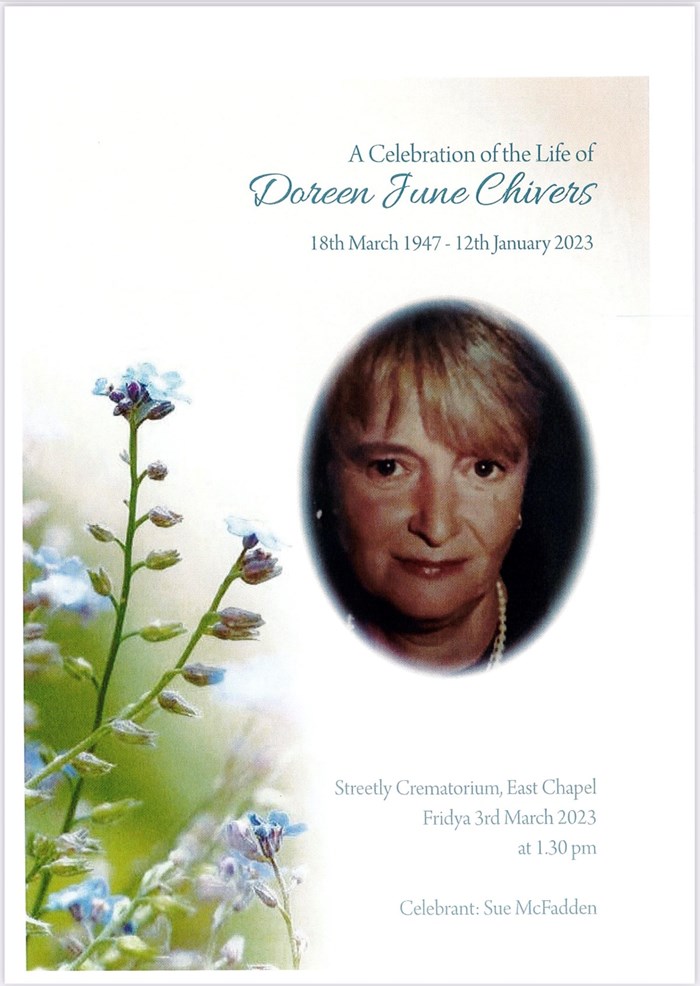 Doreen June chivers 