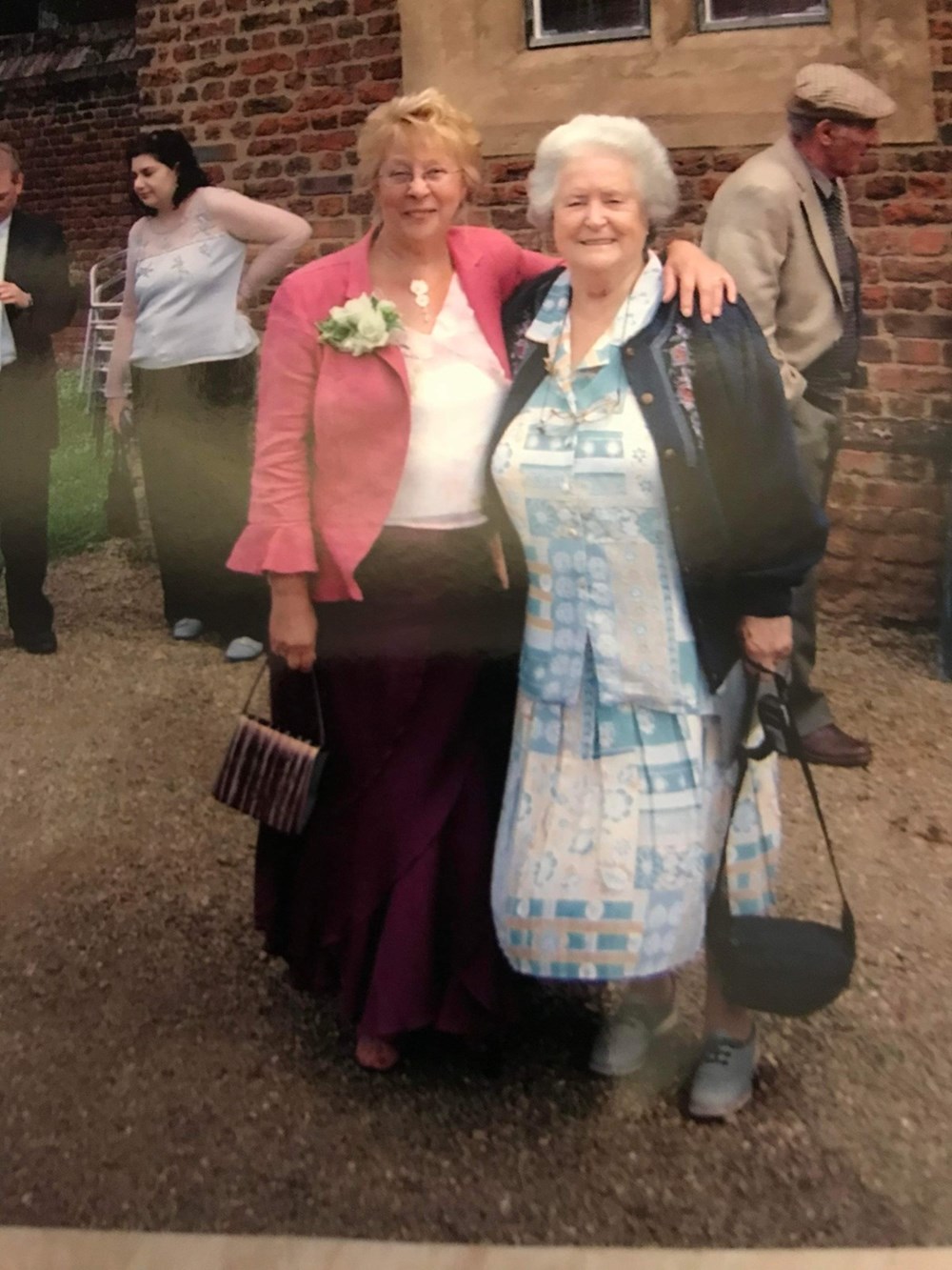 My mum Olive Sanderson and my aunt Joan